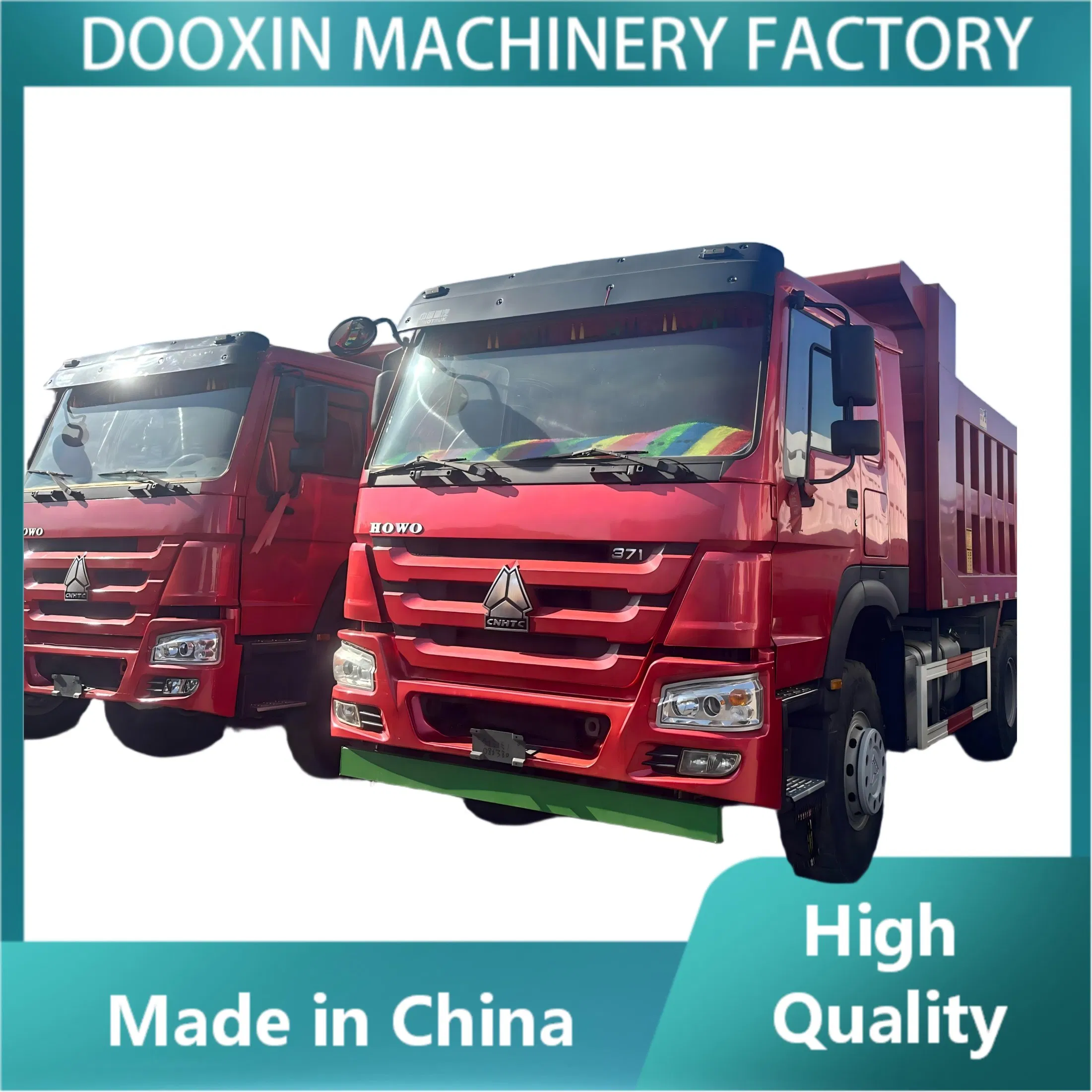 Heavy Duty HOWO 371HP Dump Truck Mining Quarry Application High Intensity Work Robust Construction Quality Assurance Tipper