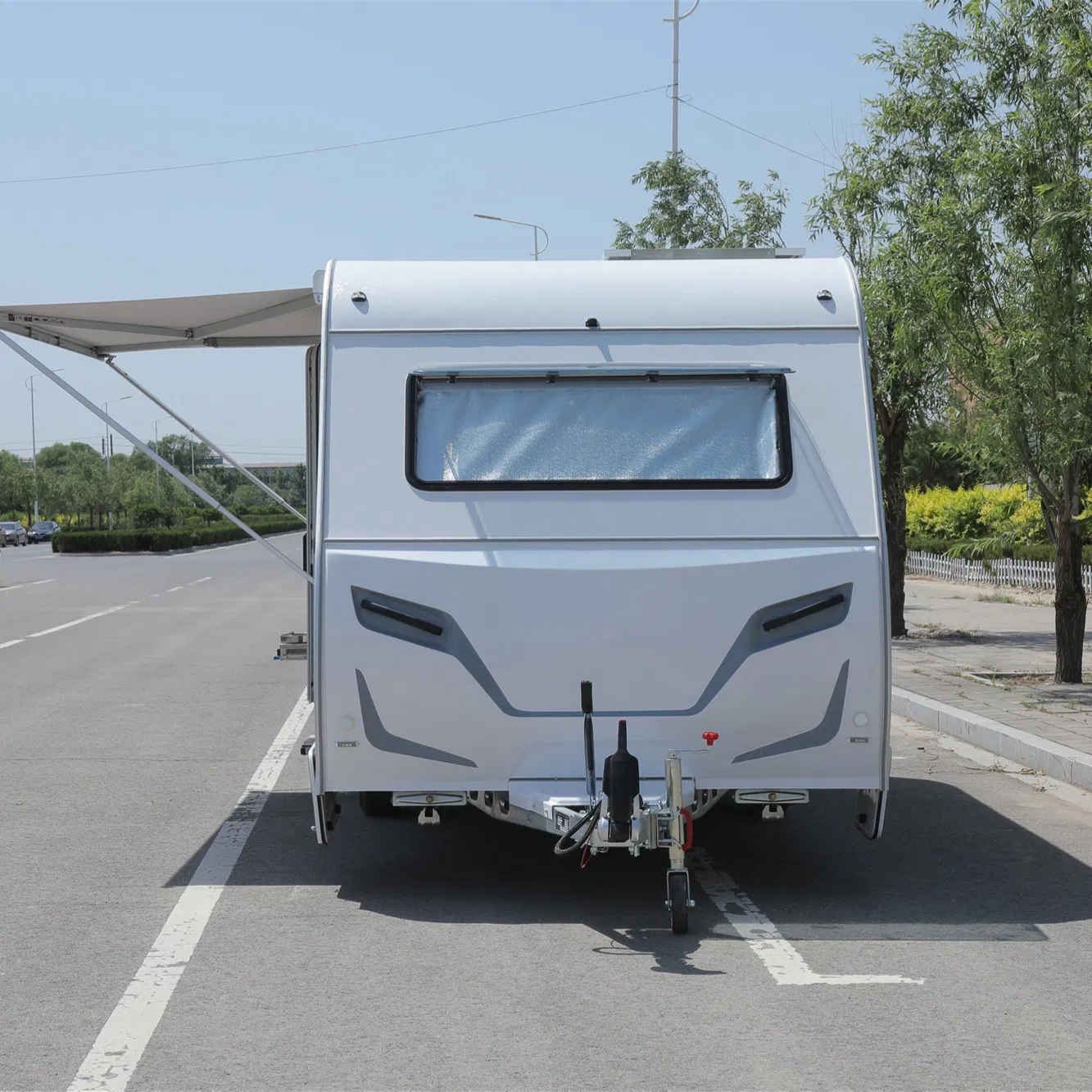 Adventure-Ready Ka490c Camper Travel Trailer - off-Grid Capable &amp; All-Weather Performance