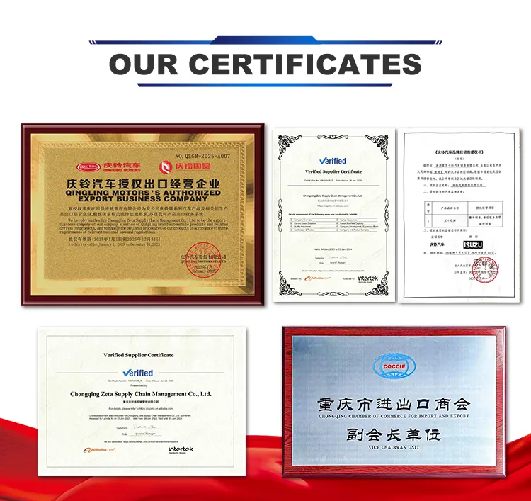 Certification Documents