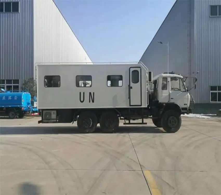 Multifunctional Dongfeng 4X4 Four-Wheel Drive All-Wheel Drive off-Road Camping Recreational Vehicles Motorhome