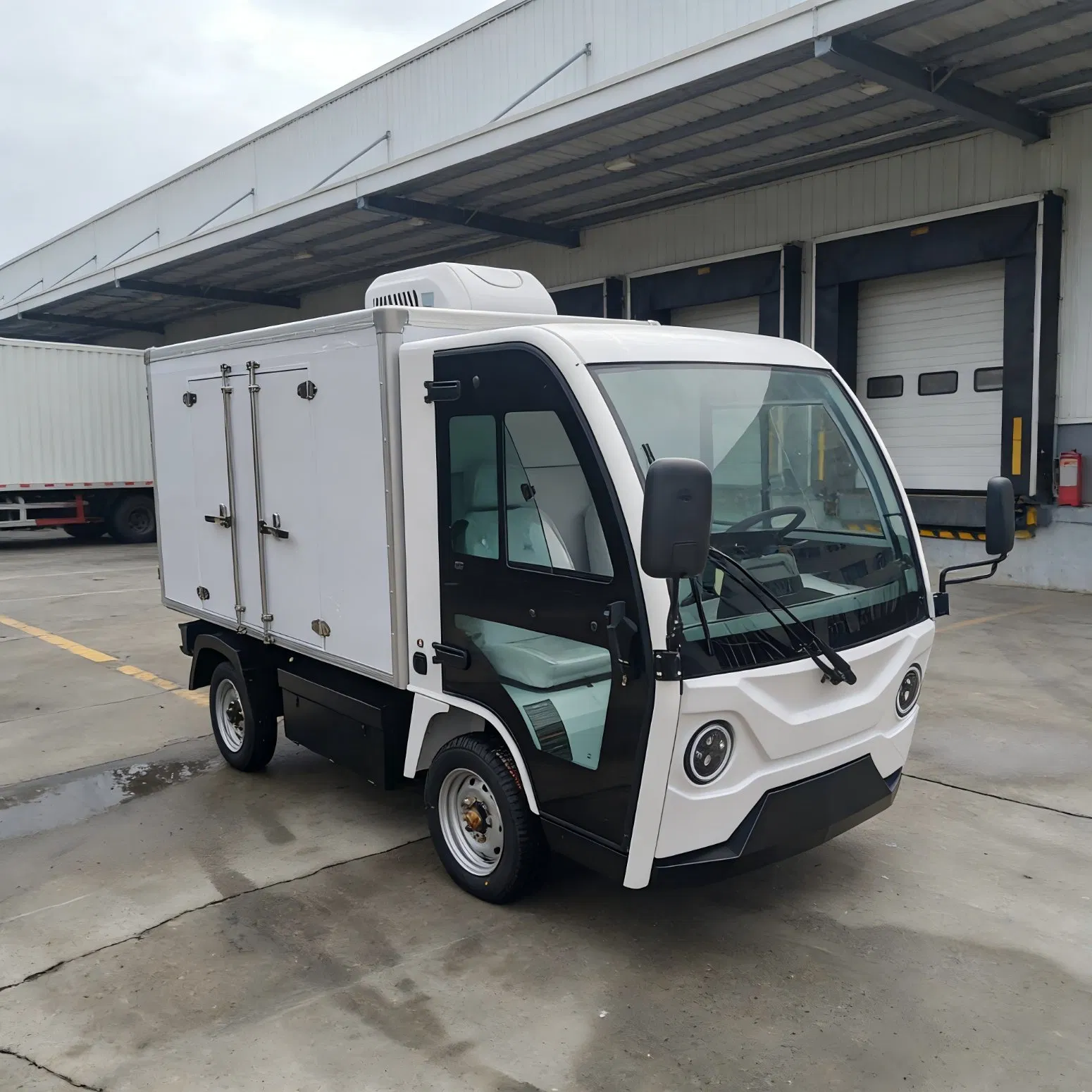 Zero Emission Urban Logistics Cold Chain Delivery Vehicle/Electric Small Truck for Sale
