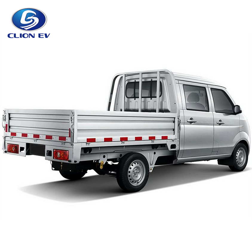 Bev 5 Seats Mini Electric Cargo Pickup Truck with 1.5 Ton Payload