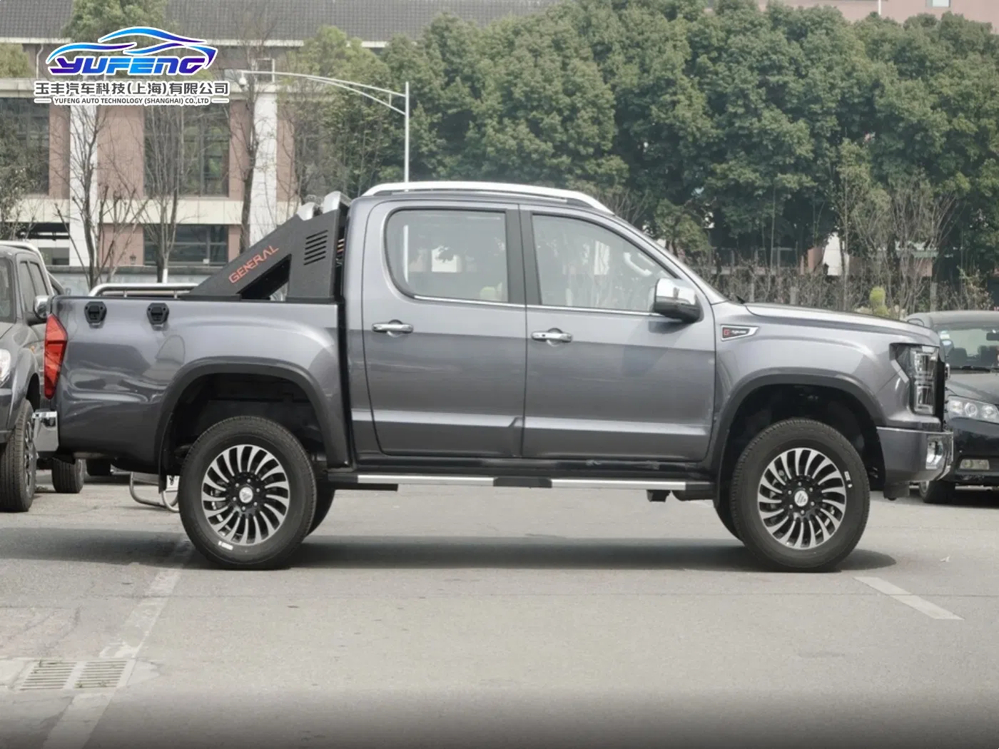 2025 Foton General G9 Pickup New Style Dual Cab 4X4 Diesel Manual Transmission MID-Size Pickup Truck for Sport