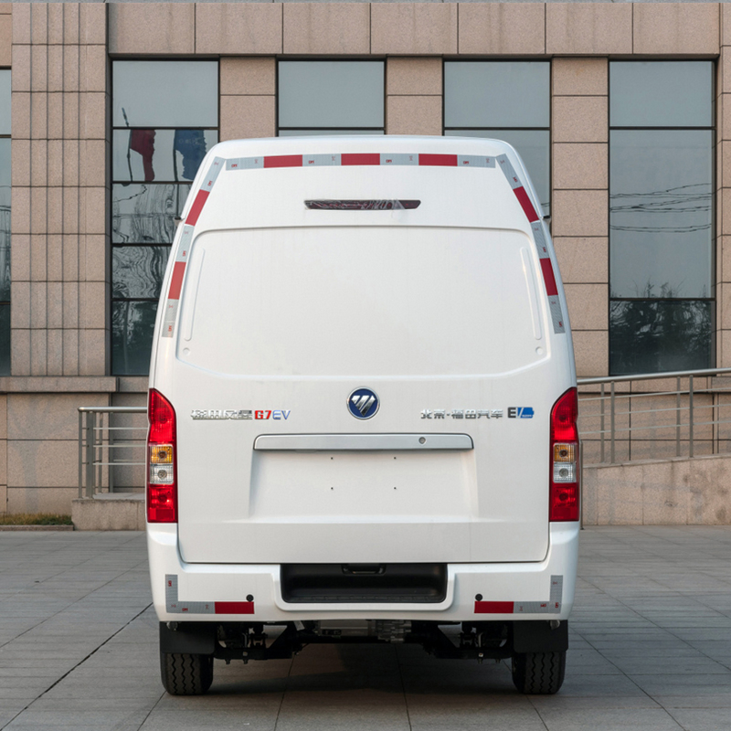 Safety Electric New Energy EV Foton Toyota 4X2 4X4 Mini Light Passenger Cargo Delivery Box Van Bus Truck Minibus Commercial Vehicles Refrigerated Van