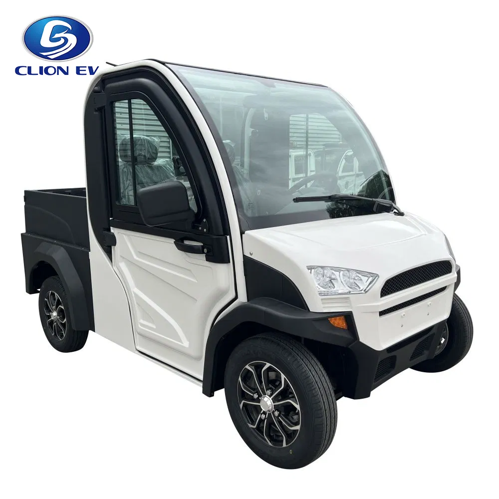 4 Wheels Electric Mini Pickup Truck 2 Seats with New Rearview Mirror