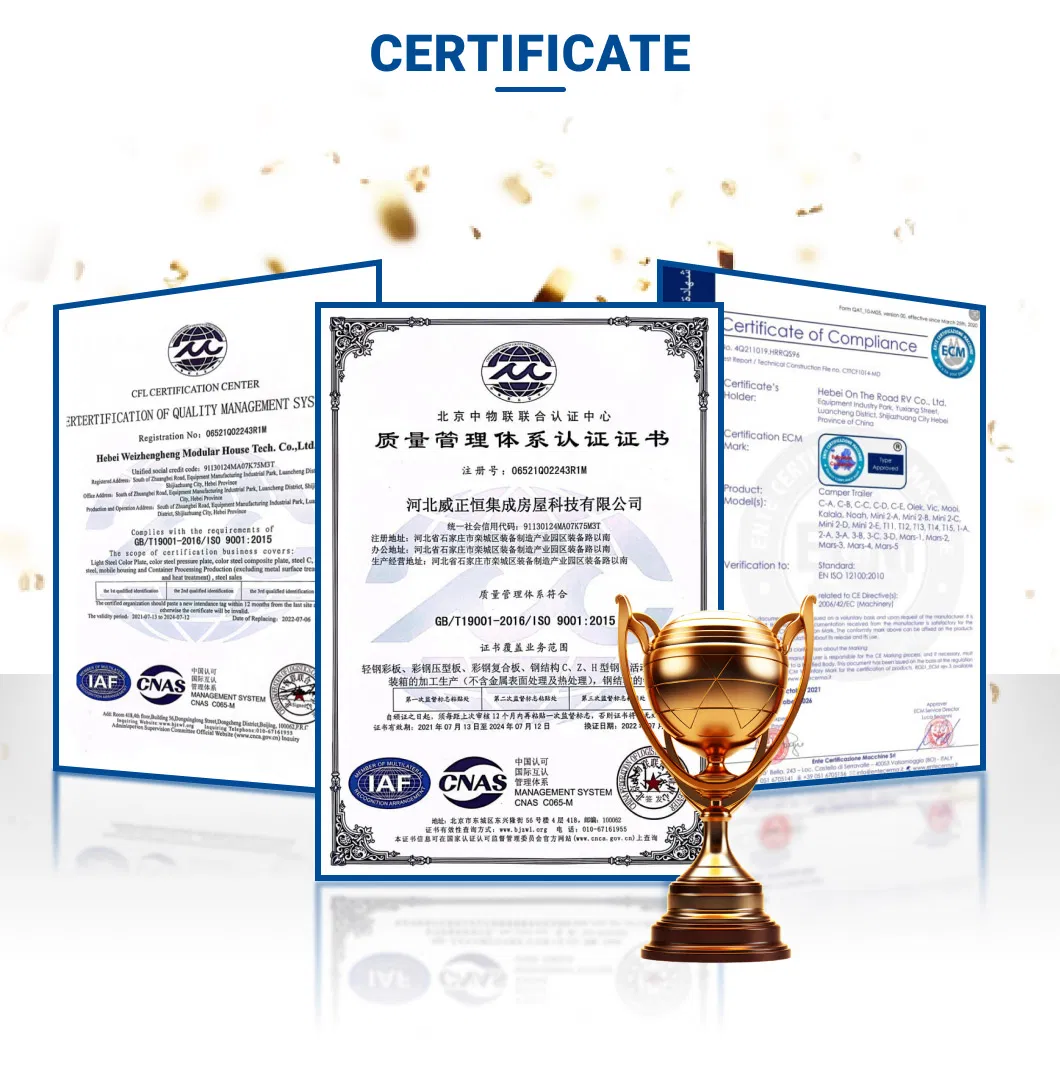 Product Certifications