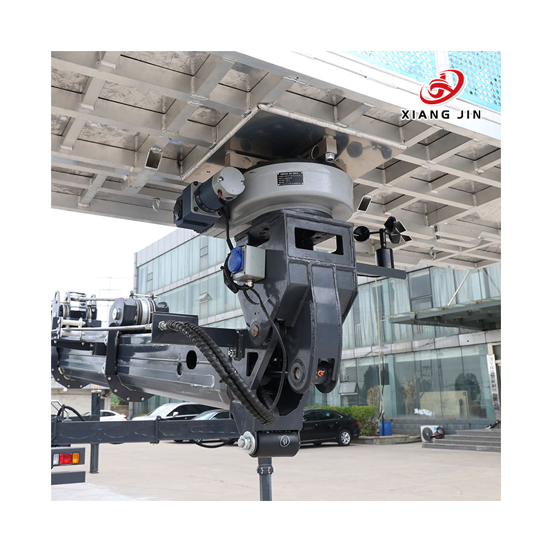 Heavy-Duty Telescopic Aerial Work Platform Truck for High-Rise Maintenance