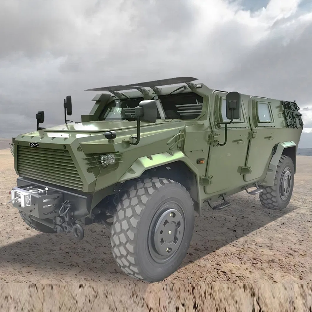 4x4 Protected Vehicle Front View