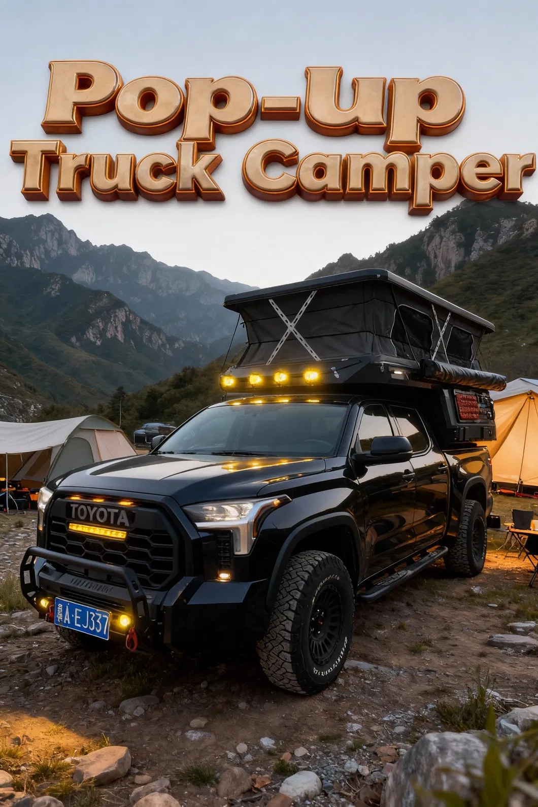 Adventure Ready Pop up Truck Camper