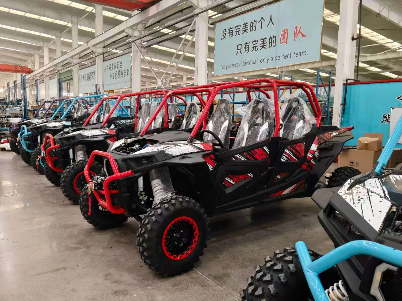 All Terrain 1000cc Ssv Racing UTV 4X4 off-Road Side by Side Vehicle with Doors, Roof and Windshield for Adults