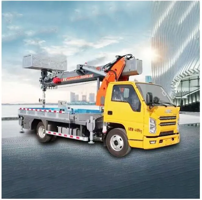 Heavy-Duty Telescopic Aerial Work Platform Truck