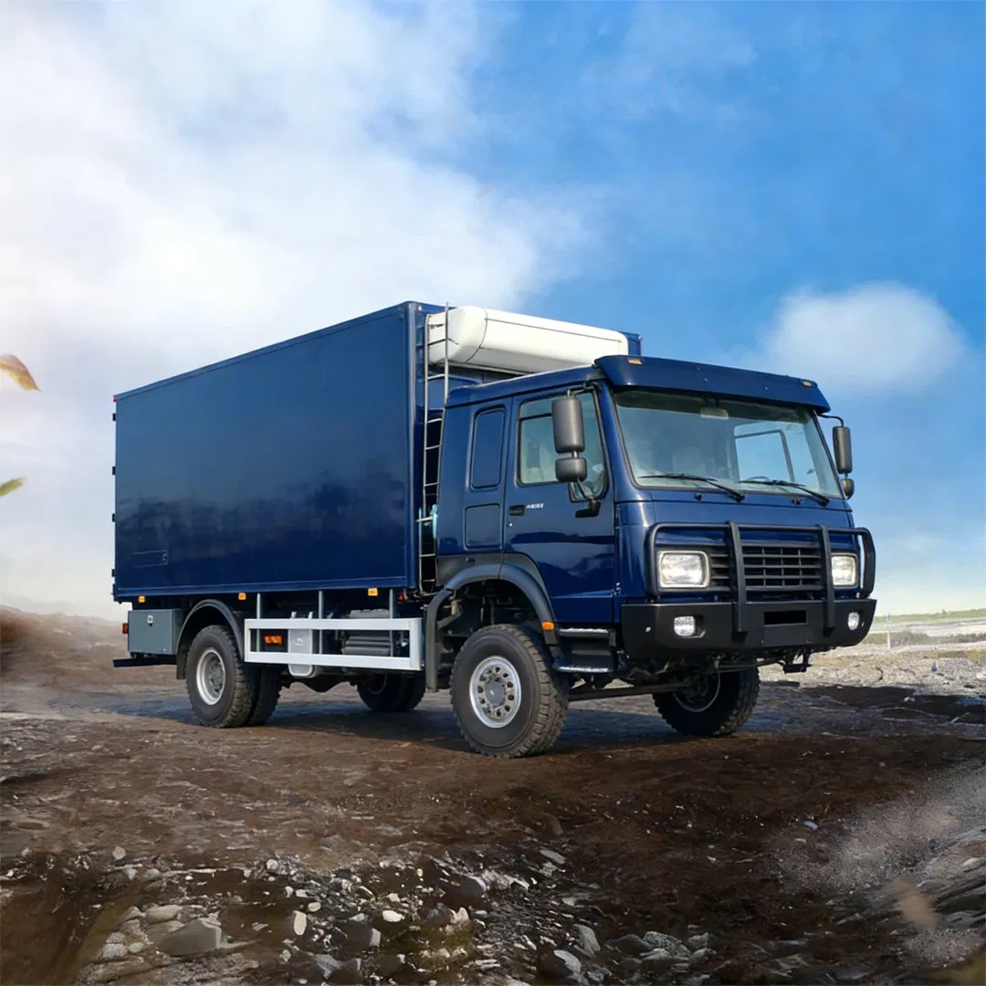 HOWO Foton Dongfeng 4X4 Full Drive off Road All Terrain Camion Refrigere Refrigerator Refrigerated Truck Cooling Trailer Van Cold Chain Frozen Box Cargo Vehicle