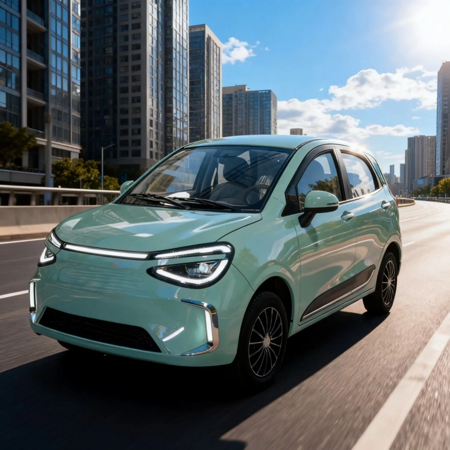 Yue Tu Plug in Hybrid Minivan with Electric Only Mode and Regenerative Suspension for Smooth Family Rides