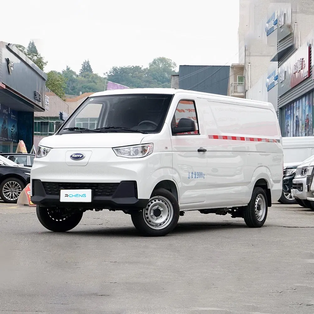 China Factory Karry Porpoise Electric Cargo Delivery Van for Delivery &amp; Commercial Transport Karry Jiangtun Truck