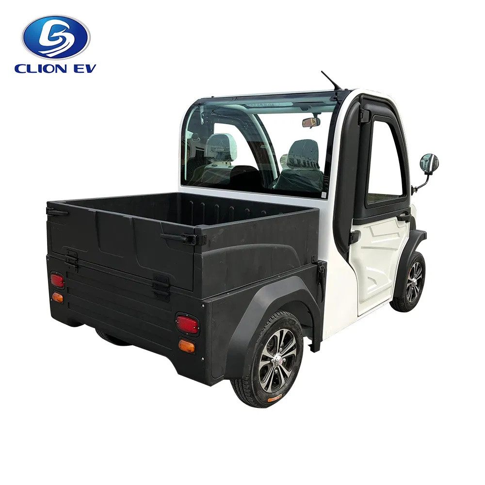 Chinese Electric Vehicle EV Mini 2 Seats Pickup Truck 600kg