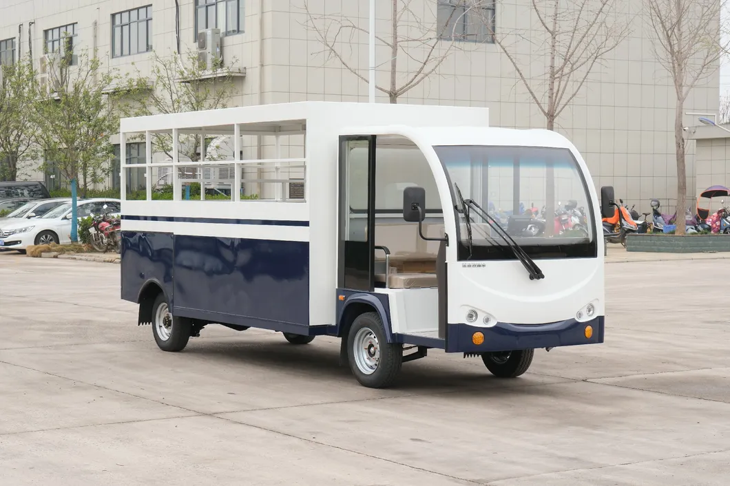 Electric Cargo Truck View 3