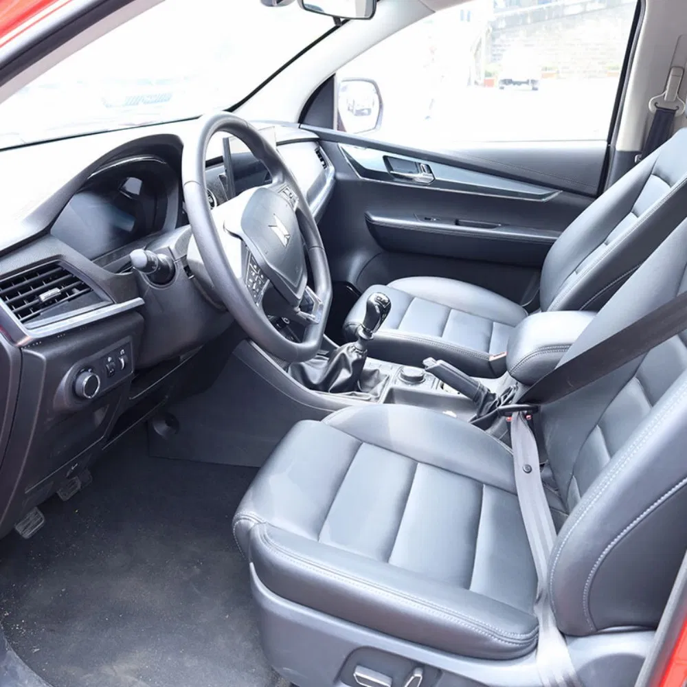 Qingling Taga H Petrol MID-Size Pickup Truck Double Cabin Gasoline 4X4 Isuzu Taga H Cargo Pickups