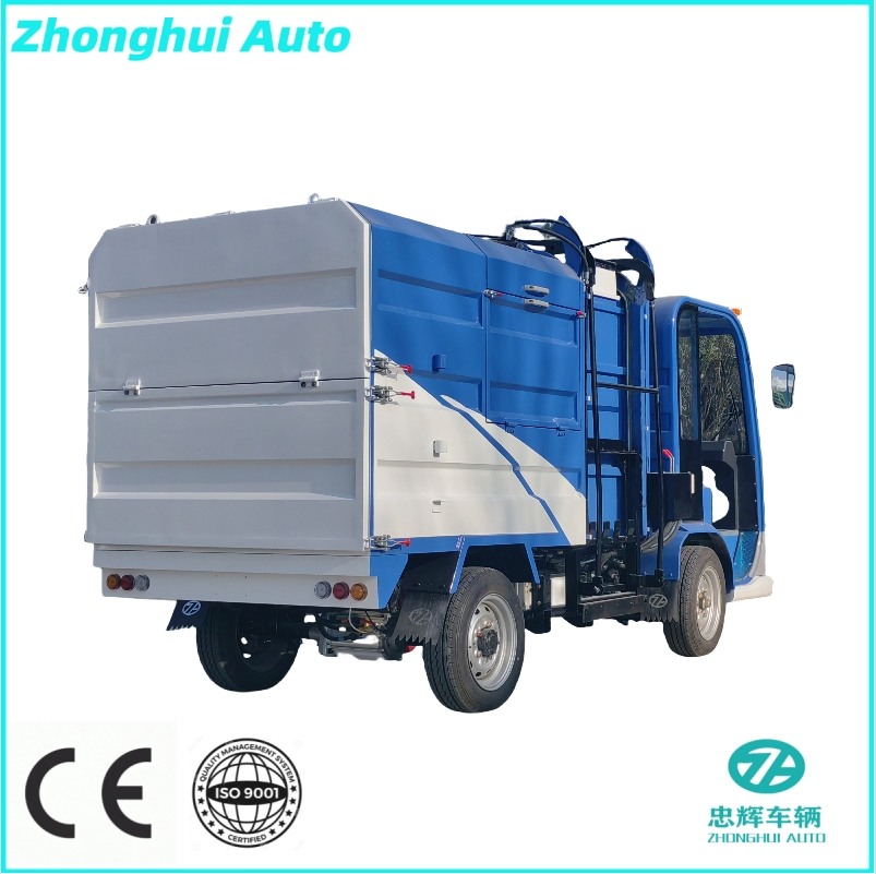 Heavy Duty Van Diesel Compressed Docking Vehicle Delivery Waste Truck Special Transfer Rubbish Dump Truck