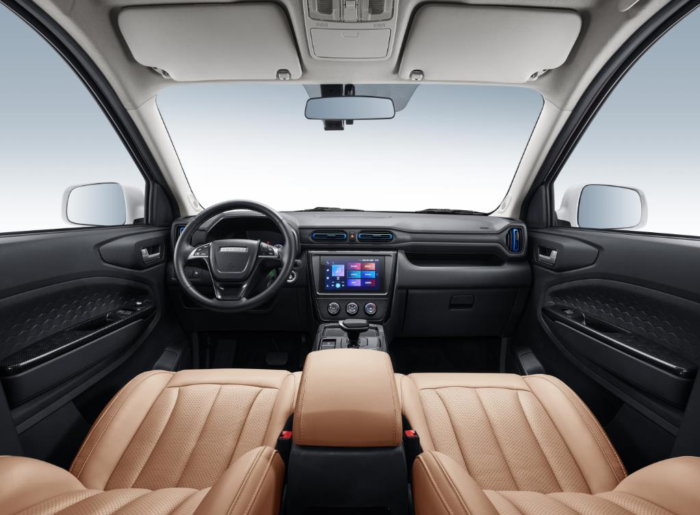 Dfsk Electric Minivan Manufacturer Fengon E380 Electric Vehicle AC/DC Fast Charging 310 Km Range 7 Seater MPV for Family