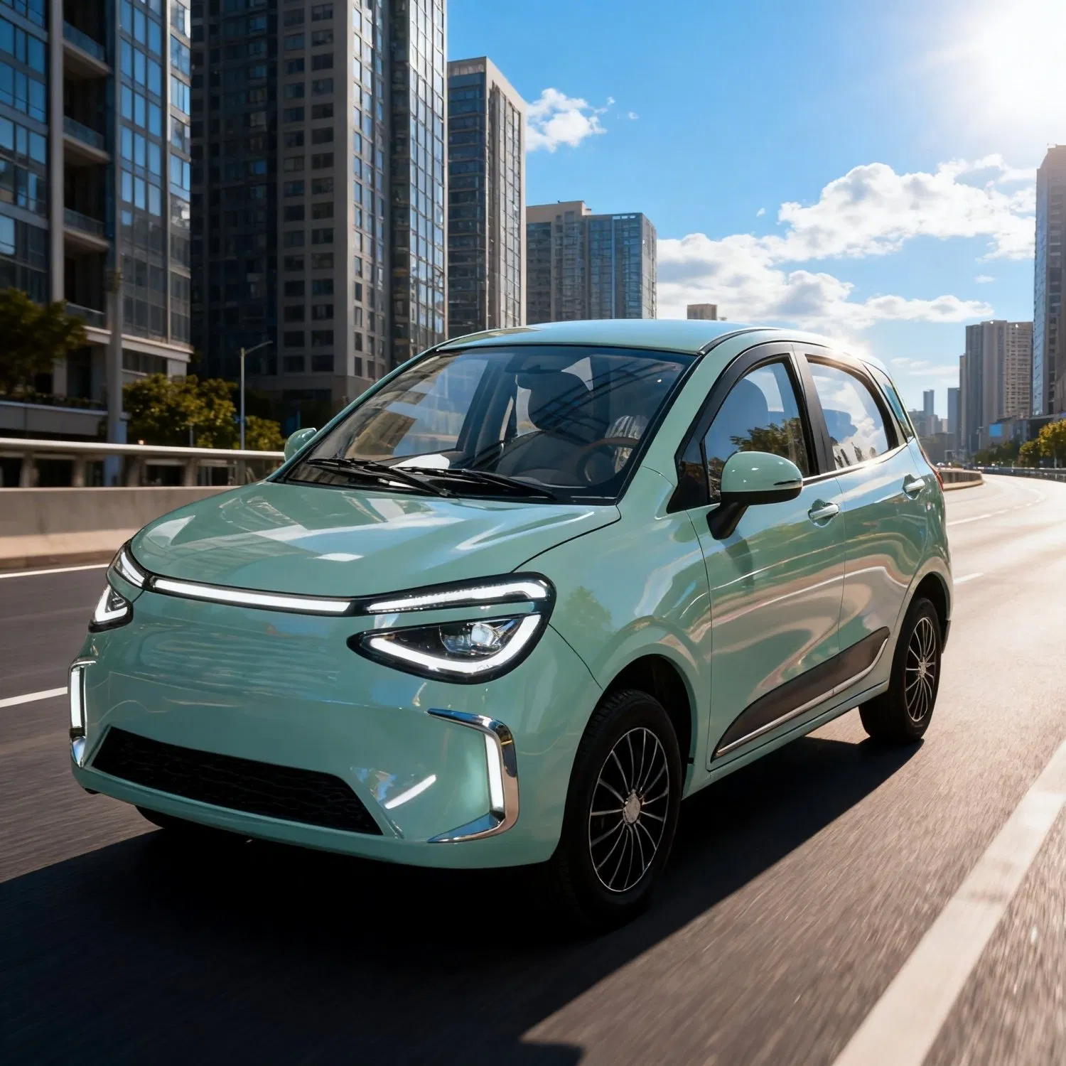 Yue Tu Compact Hatchback with Smart City Parking Assist and Low Emissions for Eco Conscious Urban Dwellers