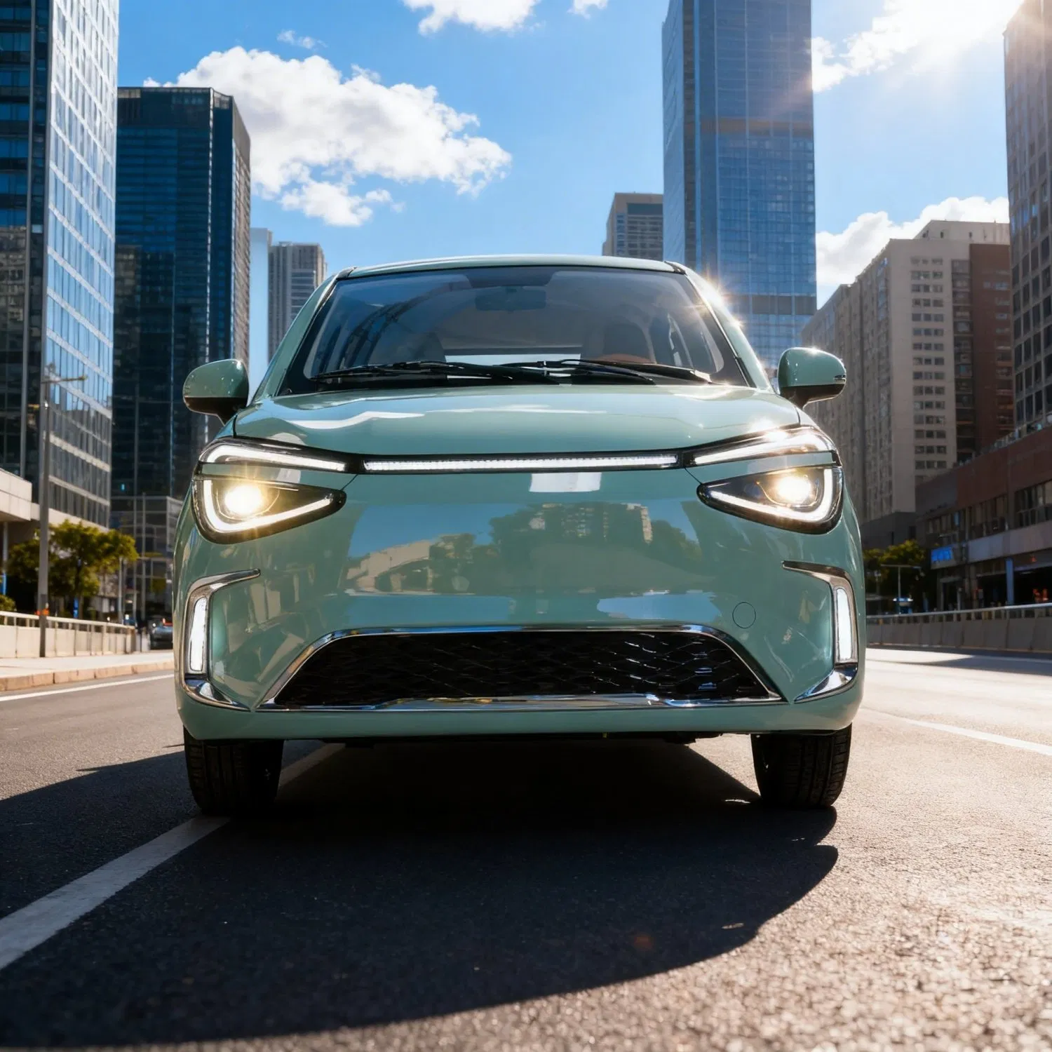 Yue Tu Compact Hatchback with Smart City Parking Assist and Low Emissions for Eco Conscious Urban Dwellers