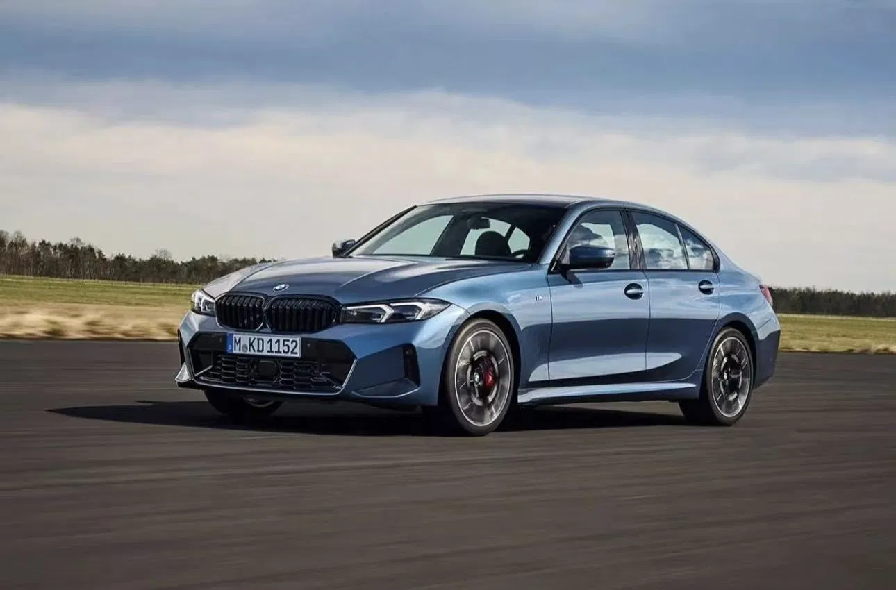 Luxury Sedan Front View