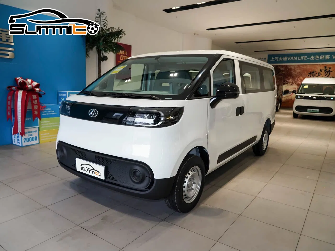 Electric Van Side View