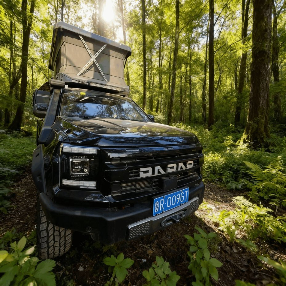 Adventure Ready Pop up Truck Camper for off Road Travel and Remote Camping Locations