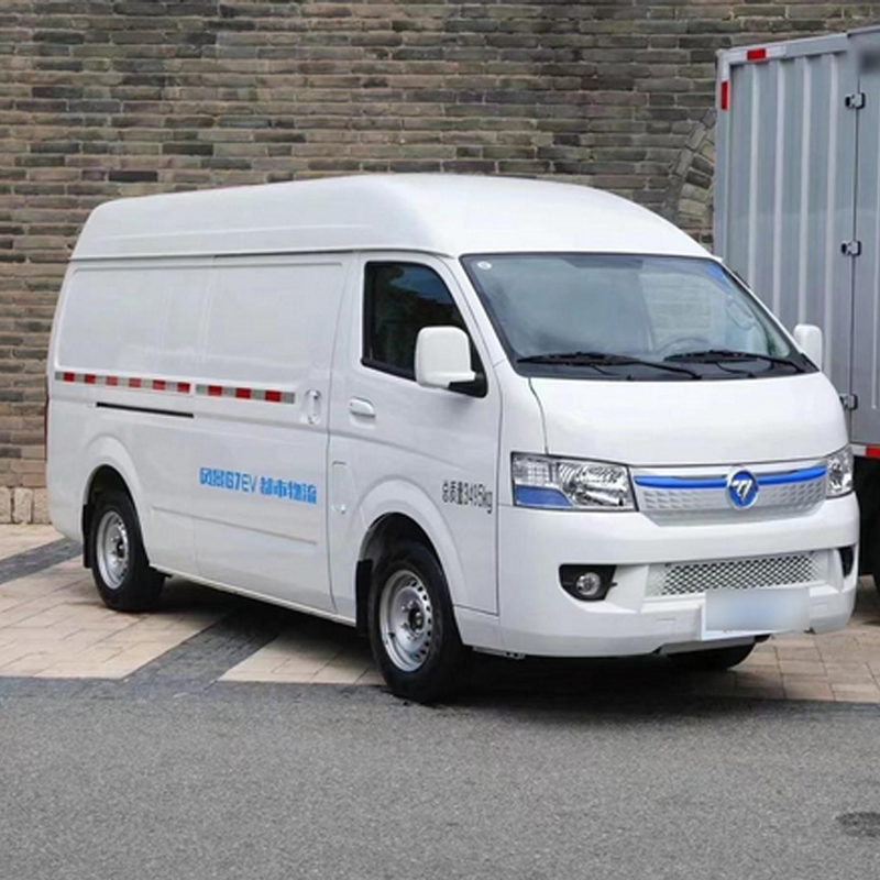 Safety Electric New Energy EV Foton Toyota 4X2 4X4 Mini Light Passenger Cargo Delivery Box Van Bus Truck Minibus Commercial Vehicles Refrigerated Van