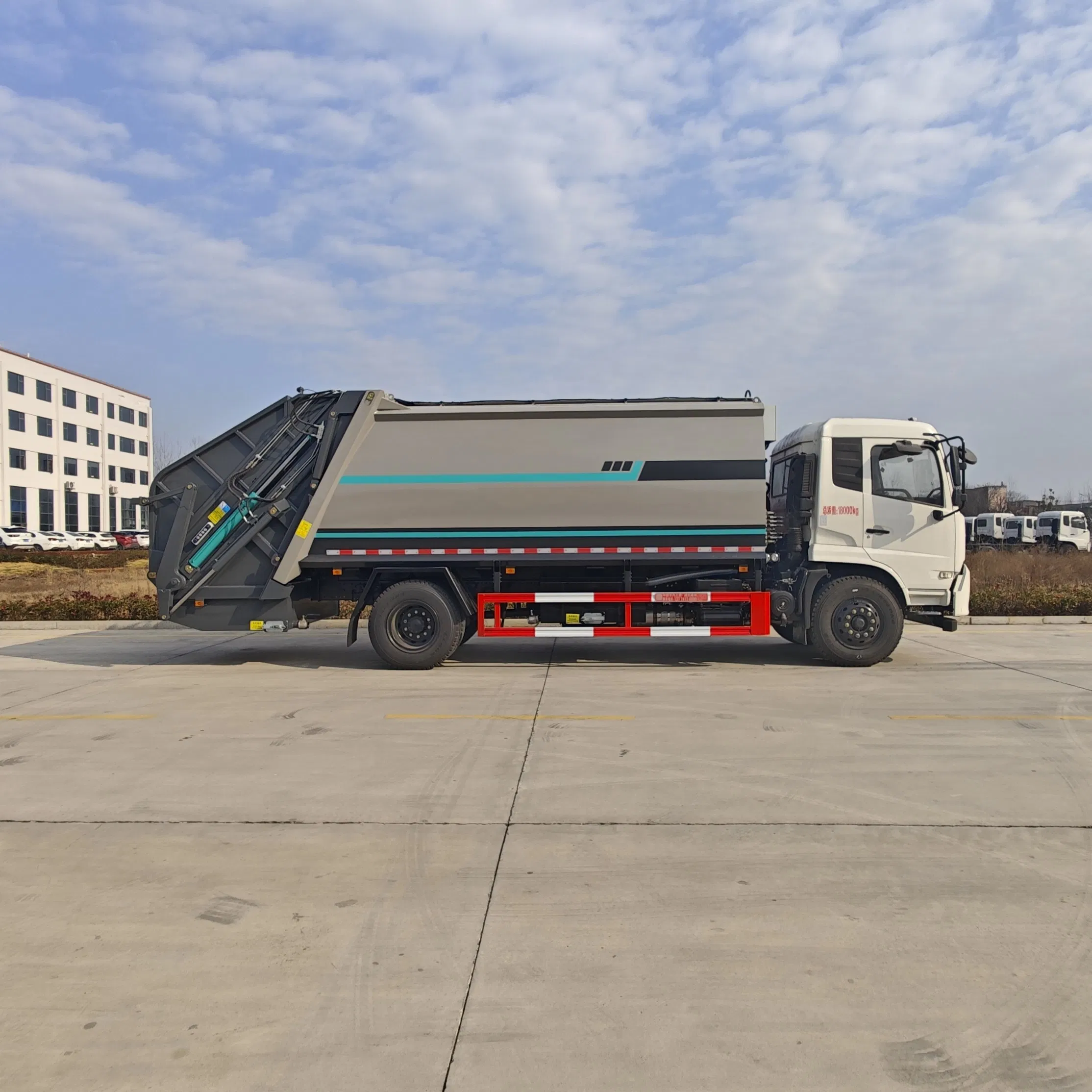 20cbm Dongfeng 4X2 Heavy-Duty Compactor Compressed Transfer Recycle Garbage Truck Vehicle High-Efficiency for Municipal Sanitation Work