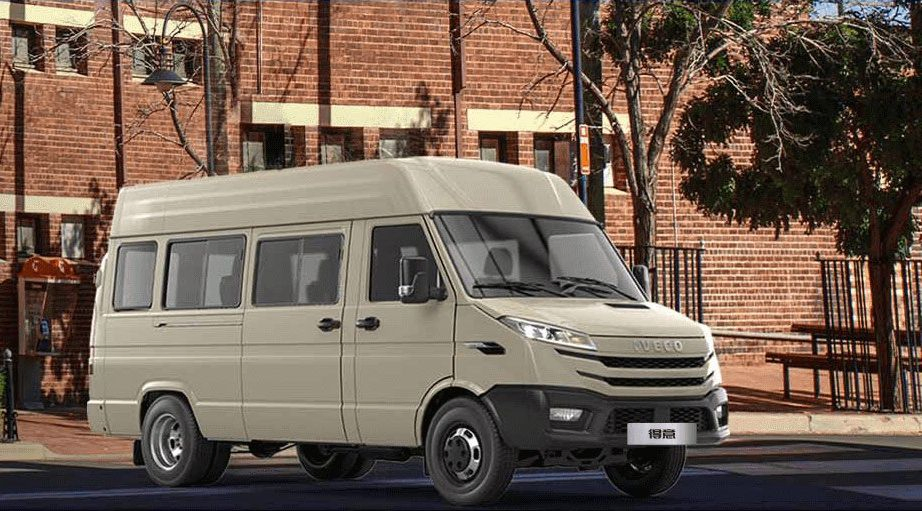 Diesel Commercial Vehicle 10 to 17 Passengers Transport Used Iveco Cargo Van