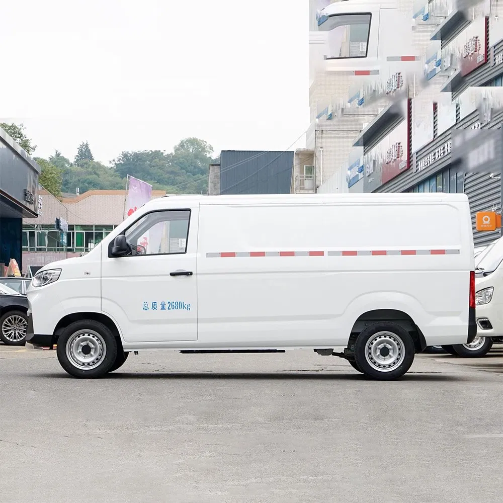 China Factory Karry Porpoise Electric Cargo Delivery Van for Delivery &amp; Commercial Transport Karry Jiangtun Truck