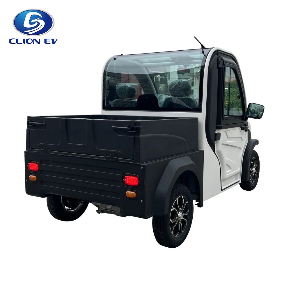 Electric Mini Pickup Truck Side View