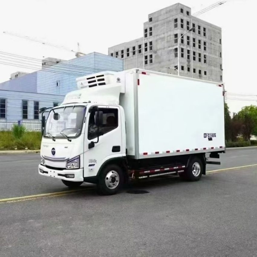 Zero-Emission Electric Refrigerated Delivery Truck for Urban Cold Chain Logistics