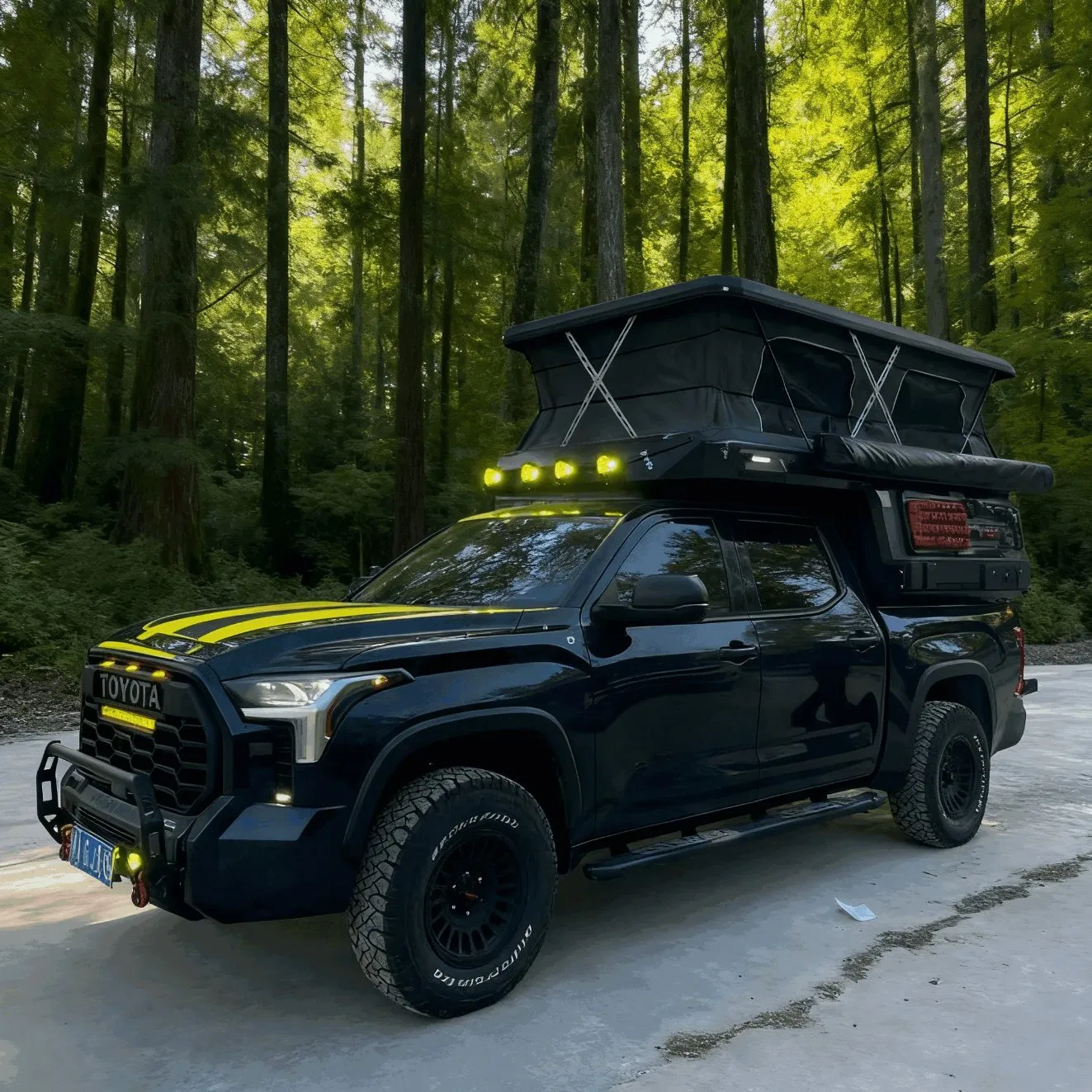 Adventure Ready Pop up Truck Camper for off Road Travel and Remote Camping Locations
