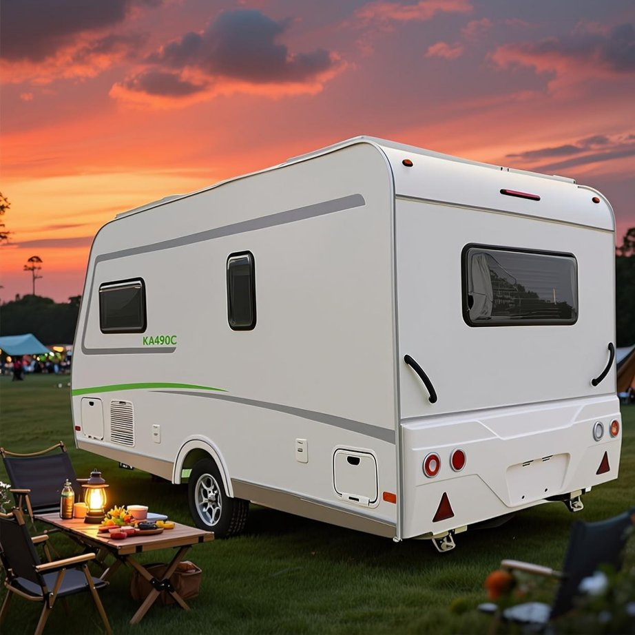 Australian Standards 4X4 off-Road Camper RV Caravan Trailer with Shower Toilet off Grid Adventure Ready Outdoor Travel Trailer