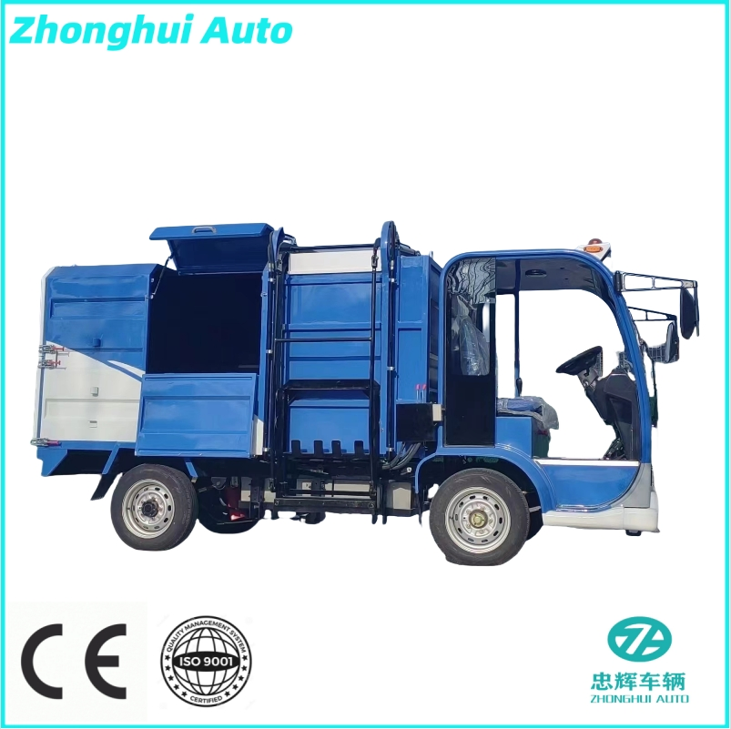 Heavy Duty Van Diesel Compressed Docking Vehicle Delivery Waste Truck Special Transfer Rubbish Dump Truck