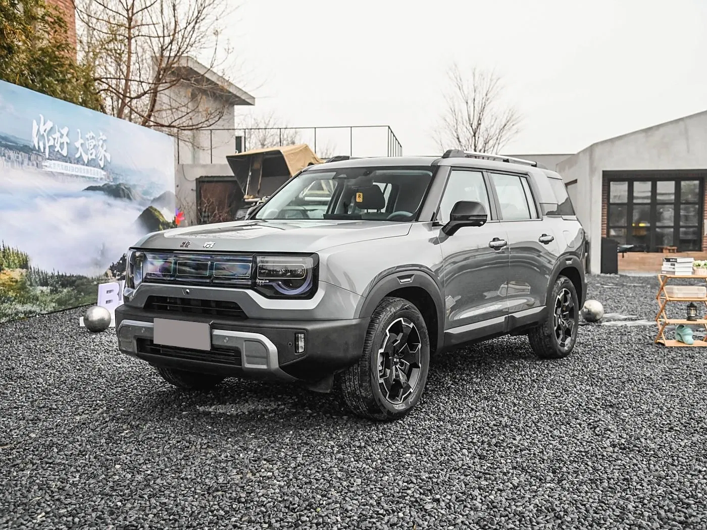 Smart-Tech Powerful Beijing off-Road Bj30 Sport Utility Vehicle for Weekend off-Road Exploration