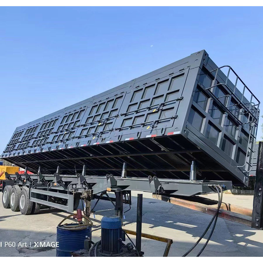 Sturdy 3-Axle Rear-Tipping Dump Truck for Heavy-Duty Daily Work Cycles