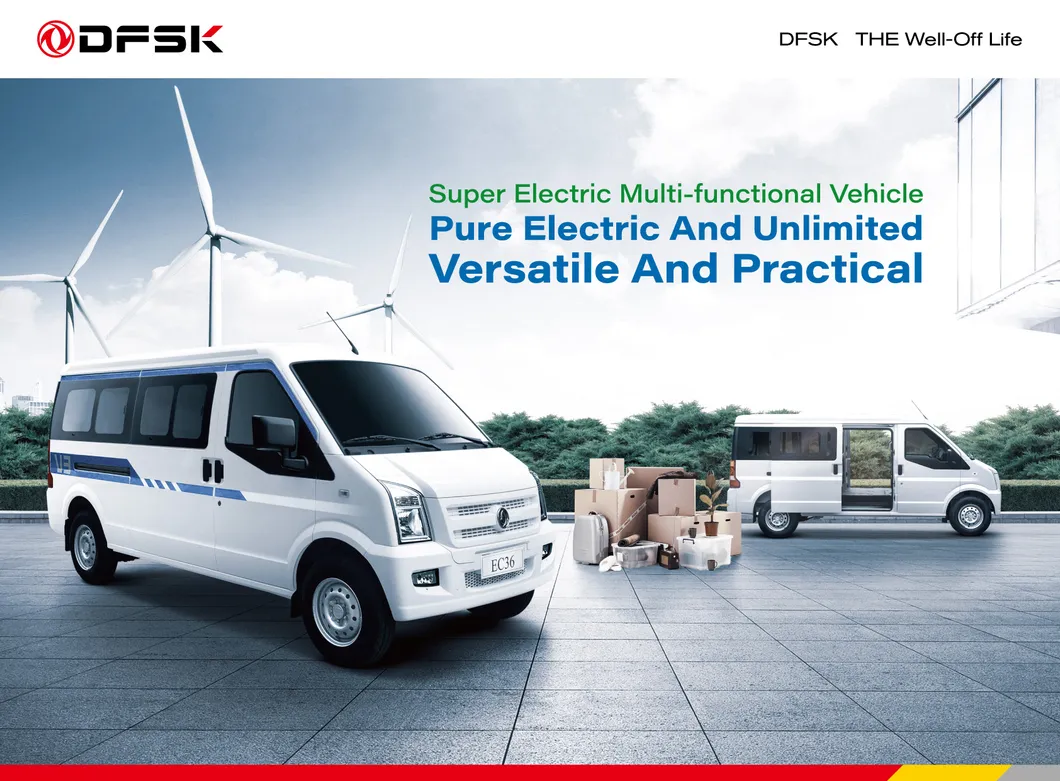 Electric Pickup Truck Mini Cargo Van