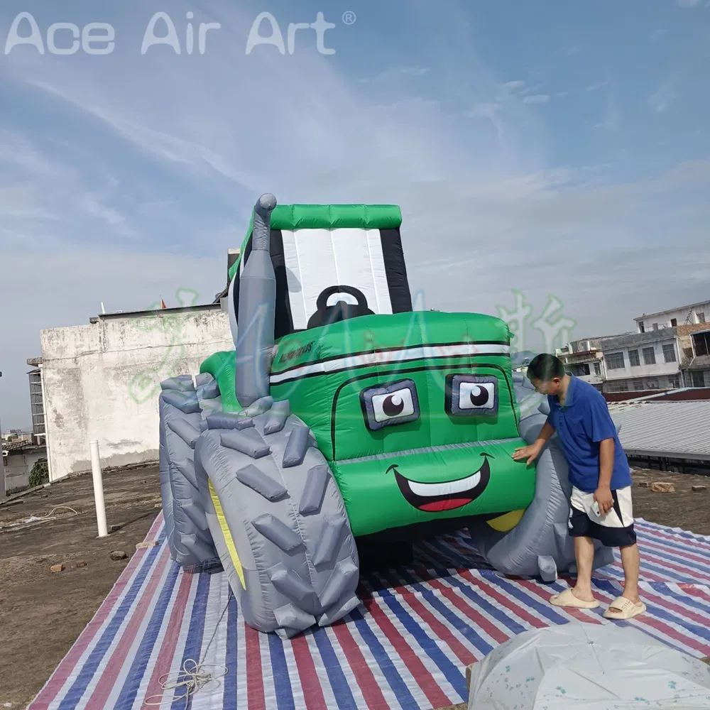 Inflatable Tractor Replica View 6