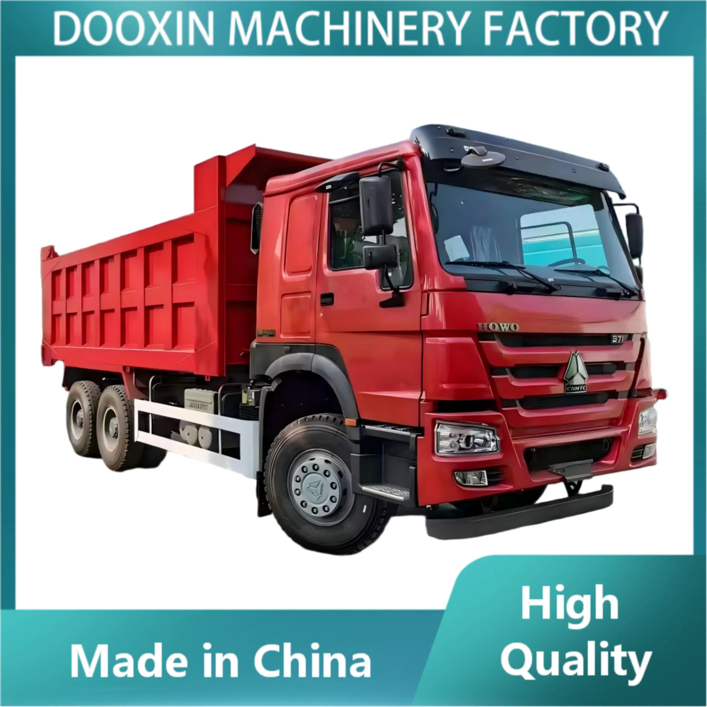 Heavy Duty HOWO 371HP Dump Truck Mining Quarry Application High Intensity Work Robust Construction Quality Assurance Tipper