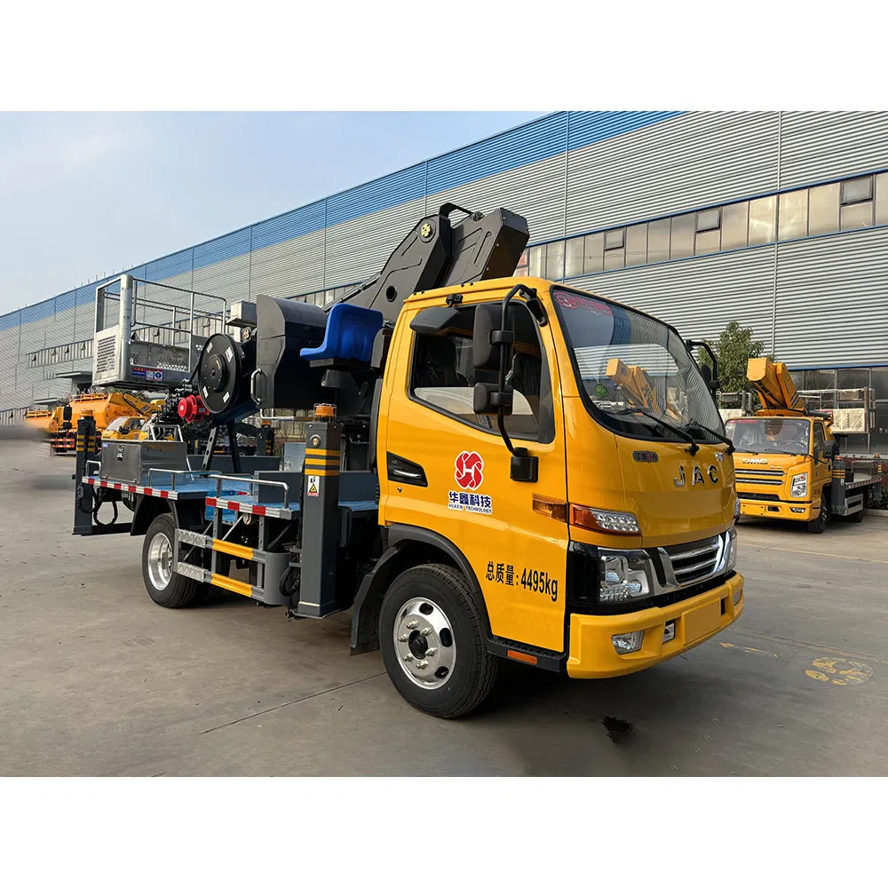 Heavy-Duty JAC 4X2 28m Aerial Work Lift Truck for Efficient Elevation Tasks