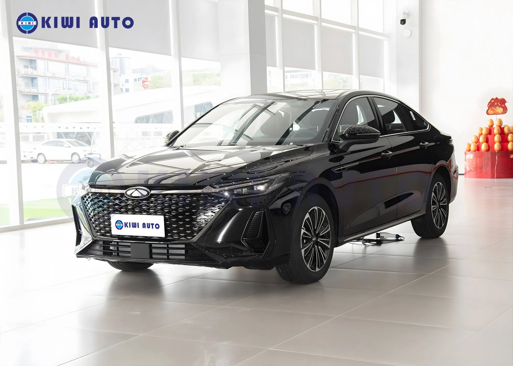 China Chery Vehicle Fulwin A8 5 Seaters Family Cars Luxury Plug in Hybrid Car Compact Sedan