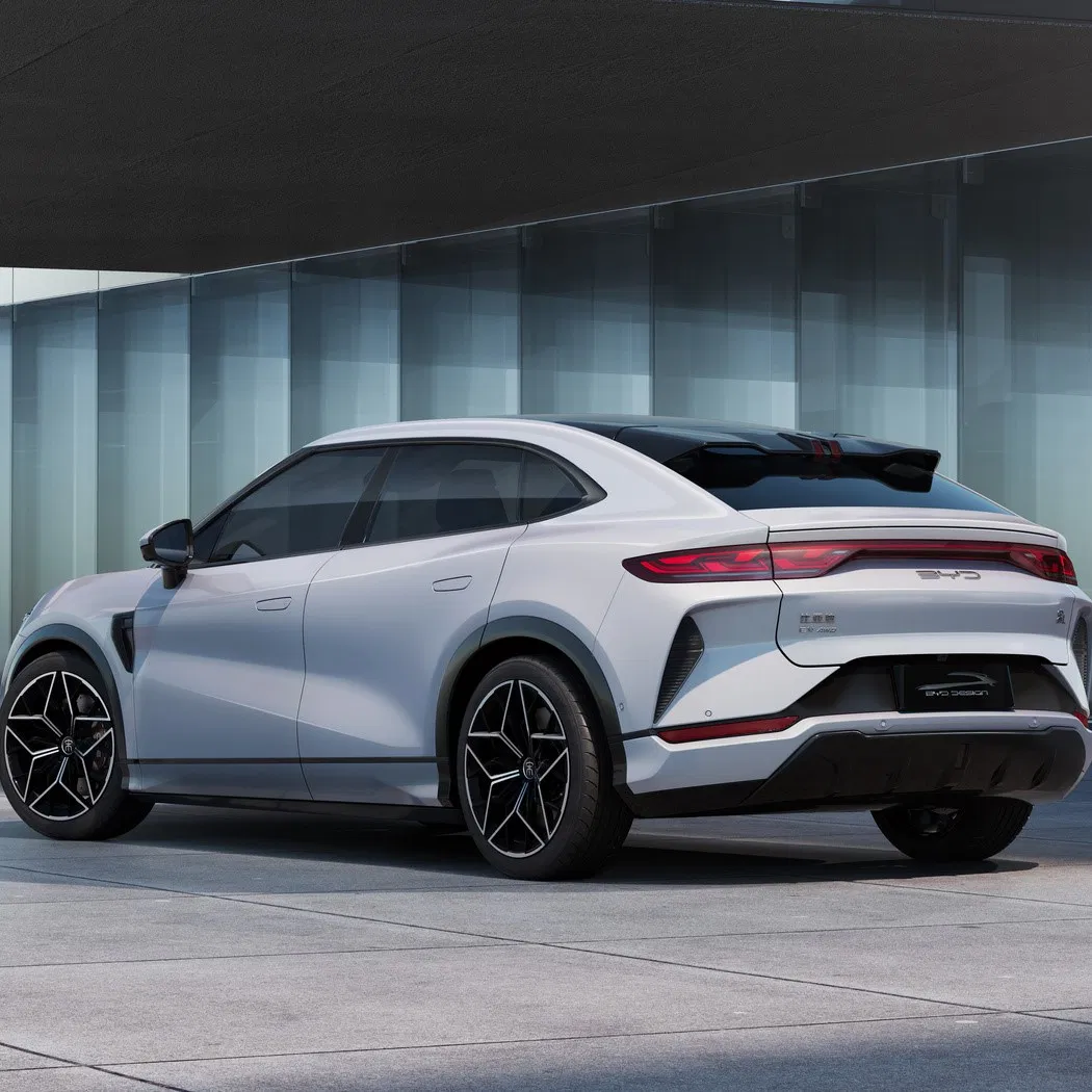 Vente chaude BYD Song L SUV crossover électrique de taille moyenne 550 Km d'autonomie 380 Kw de puissance de sortie voiture électrique