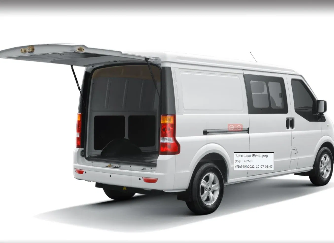 Chinese EEC Mini Electric Pickup Truck for Sale Last Mile Delivery and Logistics Solution Electric Cargo Van