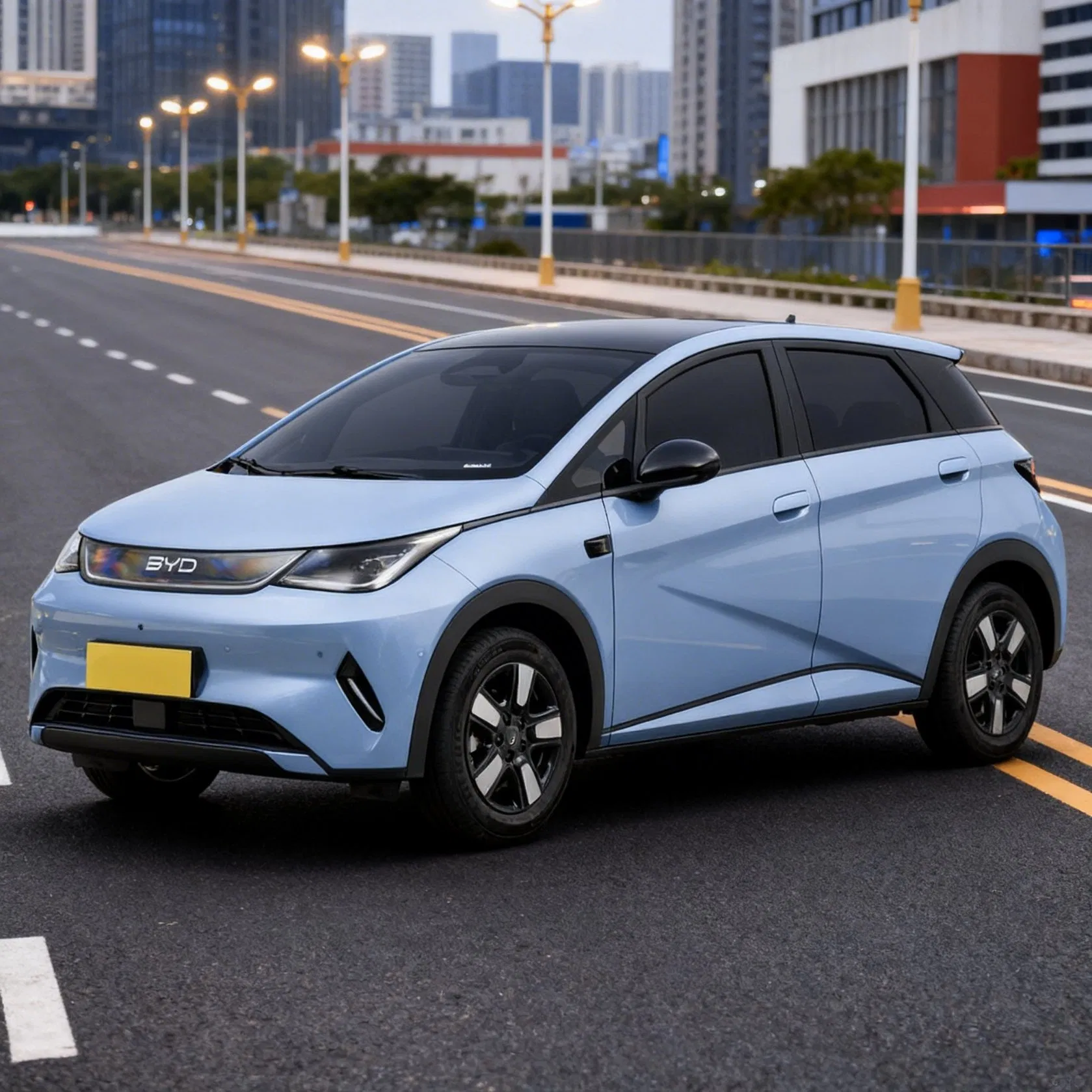 2025 BYD Dolphin electric hatchback with 520km CLTC range for urban daily commuting needs