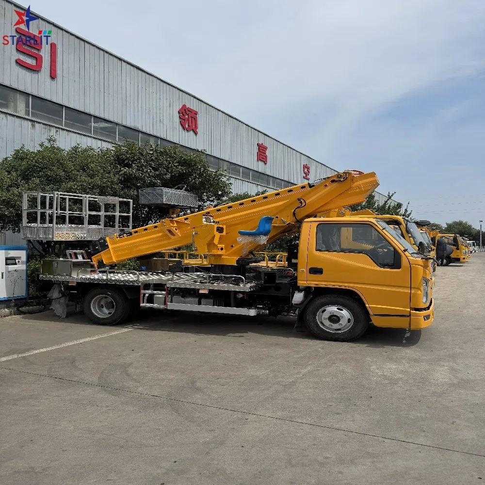 Aerial Work Platform Truck with Heavy-Duty Chassis Iisuzu Boom Lift Truck