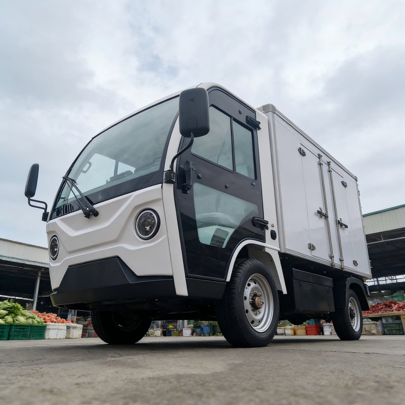 Zero Emission Urban Logistics Cold Chain Delivery Vehicle/Electric Small Truck for Sale
