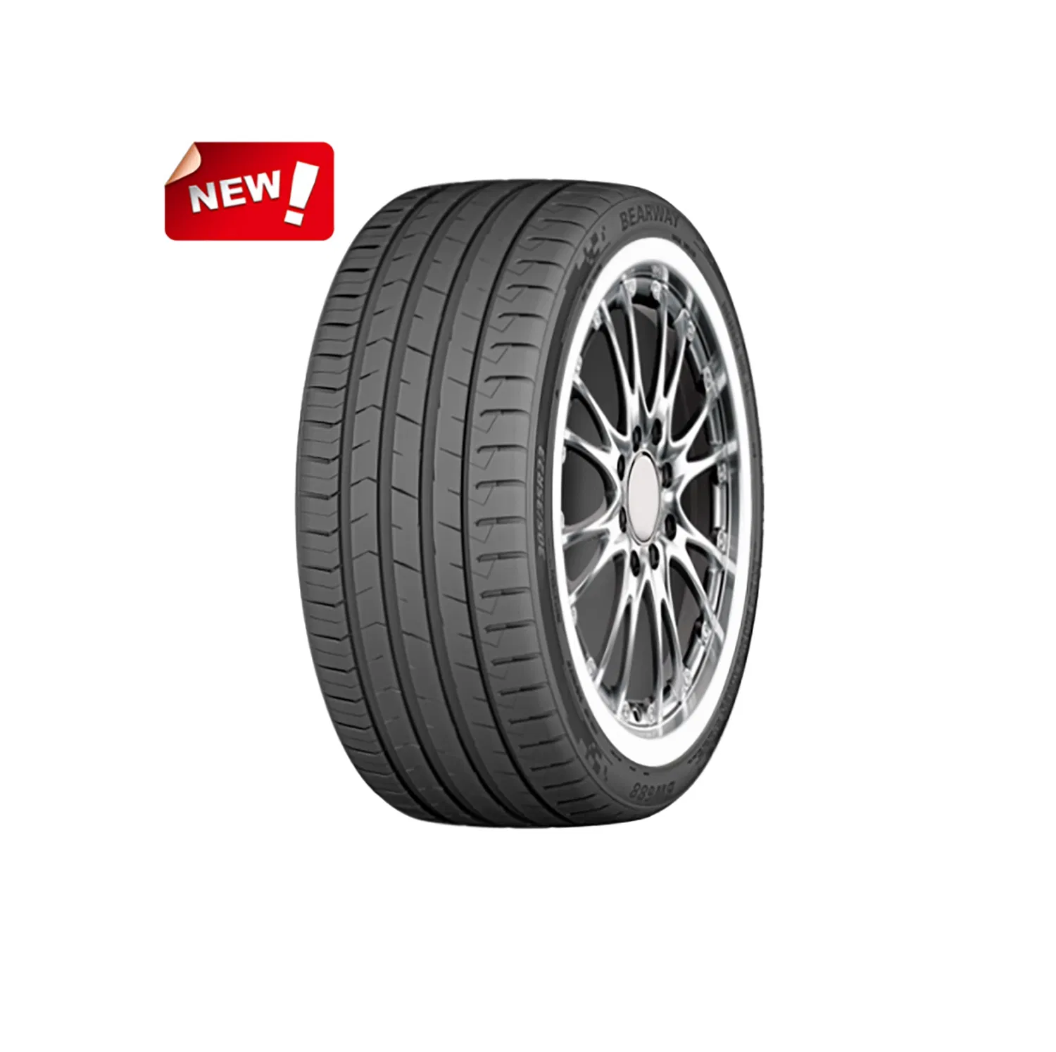 Premium tubeless tyre with run-flat technology